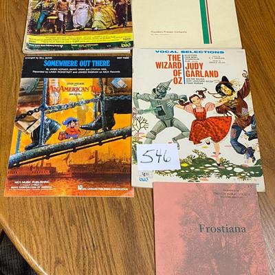 Vintage Sheet Music