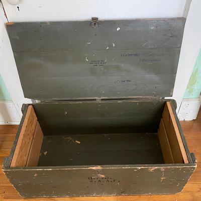 Vintage Military Box