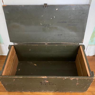 Vintage Military Box