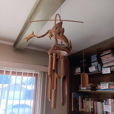 VERY UNIQUE DRAGON WIND CHIME