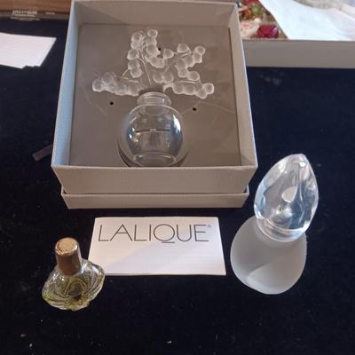 LALIQUE CRYSTAL LILY OF THE VALLEY 