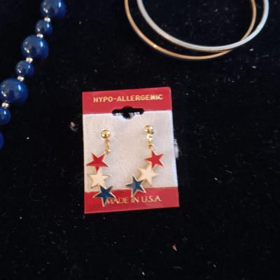 2 WATCHES, BEADED NECKLACES, EARRINGS AND MORE