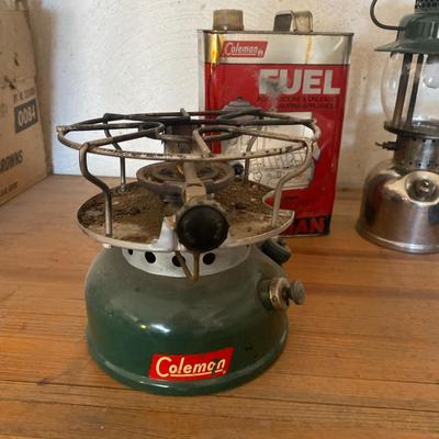 COLEMAN LANTERN AND COOKING BURNERS