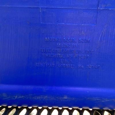 JUST IN TIME FOR ICE COLD DRINKS IN THESE COOL BLUE COOLERS