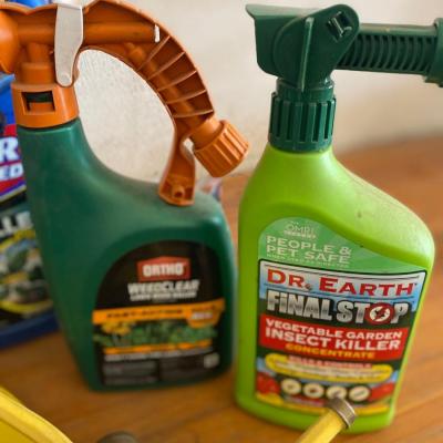 WWEED AND BRUSH KILLER, SPRINKLERS, ANIMAL REPELLENT & MORE
