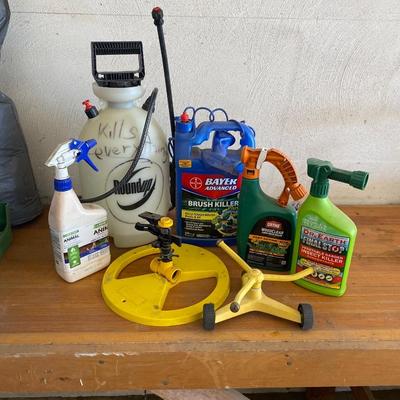 WWEED AND BRUSH KILLER, SPRINKLERS, ANIMAL REPELLENT & MORE