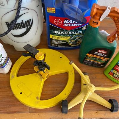WWEED AND BRUSH KILLER, SPRINKLERS, ANIMAL REPELLENT & MORE