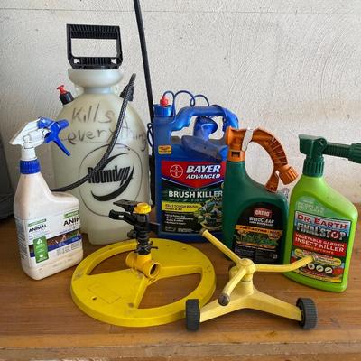 WWEED AND BRUSH KILLER, SPRINKLERS, ANIMAL REPELLENT & MORE