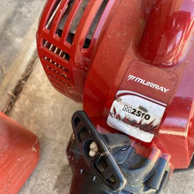 MURRY M2510 2 CYCLE WEED EATER AND GAS CAN