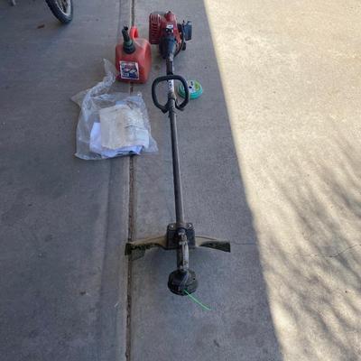 MURRY M2510 2 CYCLE WEED EATER AND GAS CAN