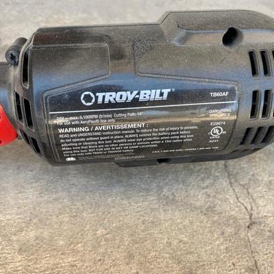 TROY BILT 20V CORDLESS TRIMMER MODEL TB60AF
