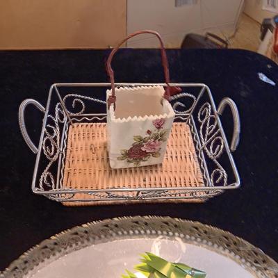 DRESSER MIRROR, TRINKET BOXES AND MORE