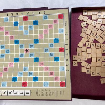 Vintage Scrabble aboard Game