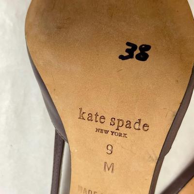 Kate Spade New York stilleto heels slingback crystal ball toe