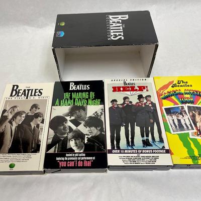 The Beatle Movies 4 pc boxed set off tapes
