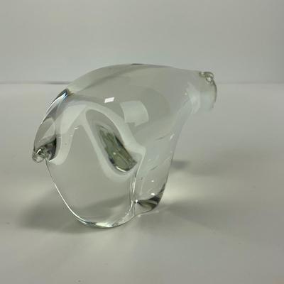 -41- ART GLASS | Polar Bear Figure