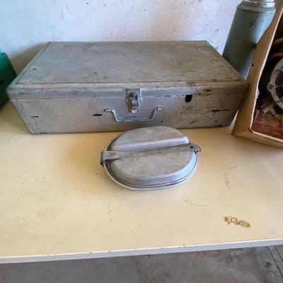 CAMP STOVE, THERMOS, COLEMAN BURNER AND MORE