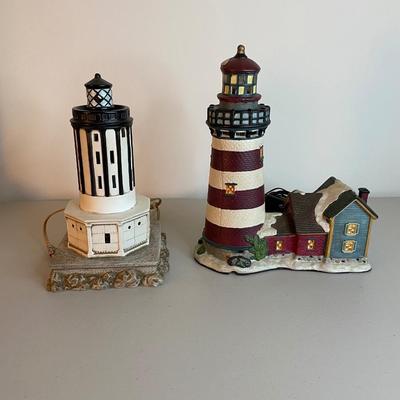 Two Electrical Lighthouses