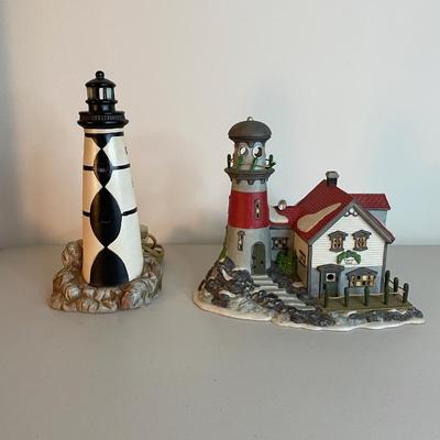 Two Electric Lighthouses