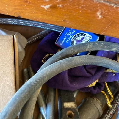 MISC DRAWER OF PLUMBING SUPPLIES AND 3/4 PIPE