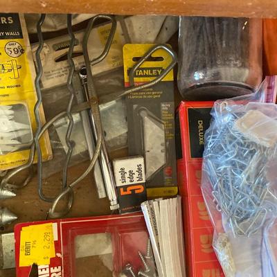 DRAWER LOADED WITH HARDWARE