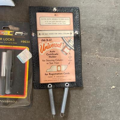 TIRE CHAINS FOR ALL AND COOL VINTAGE CAR STUFF