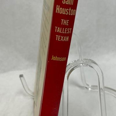 Sam Houston The Tallest Texan by William Johnson A Landmark Books History Series Vintage Childrenâ€™s Book