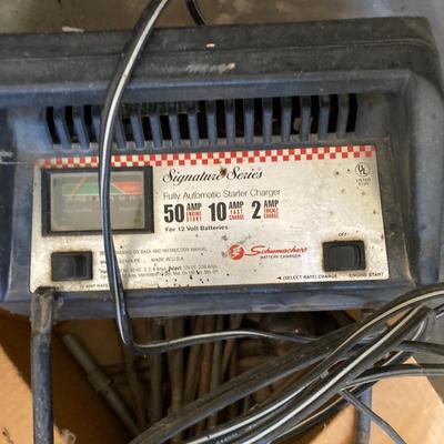 SCHUMACHER BATTERY CHARGER AND MORE
