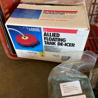 ALLIED FLOATING TANK DE-ICER AND OTHER ITEMS