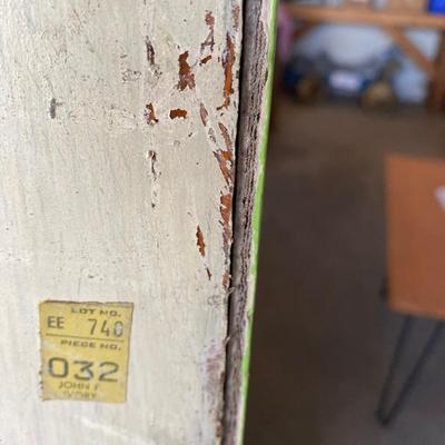 CHEST OF DRAWER PROJECT AND NICE WOOD TOP TABLE W/IRON LEGS