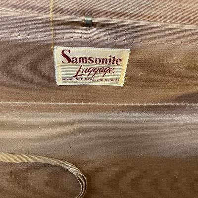 VINTAGE SAMSONITE LUGGAGE