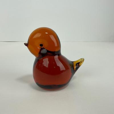 -91- VIKING | Amber Bird Figure