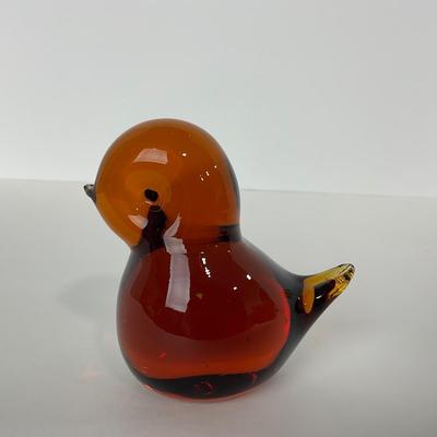 -91- VIKING | Amber Bird Figure