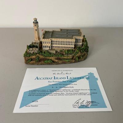 Alcatraz Island Lighthouse - The Danbury Mint