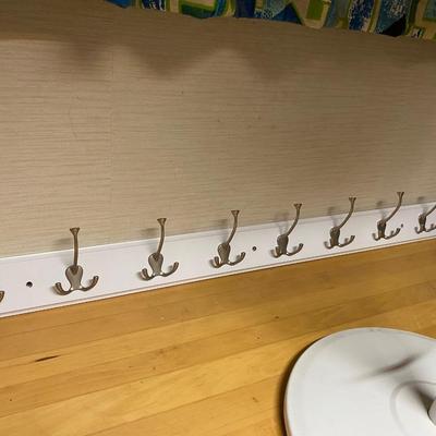 FAN, MAGAZINE/BOOK RACKS AND WALL HOOKS