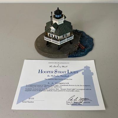 Hooper Straight Lighthouse - The Danbury Mint