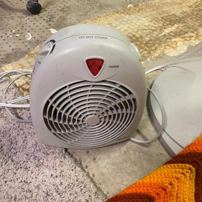 FAN, AFGHAN, & HEATER