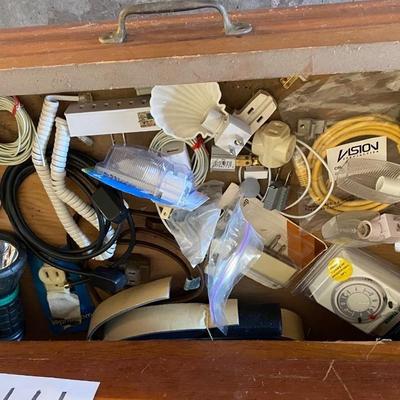 MISC DRAWER OF GOODS (Garage)