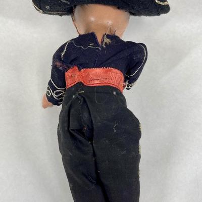Vintage Mexican Folk Art Doll