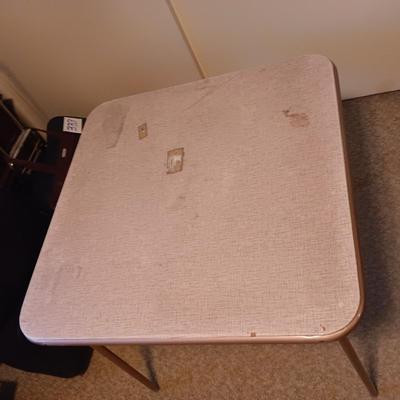 2 FOLDING CARD TABLES