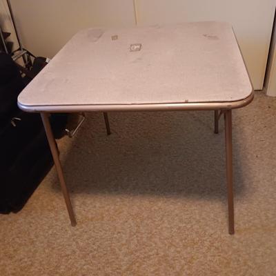 2 FOLDING CARD TABLES