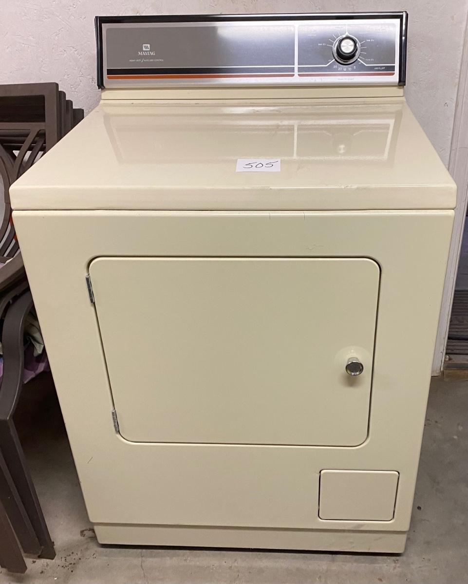 Maytag Heavy Duty Propane Dryer