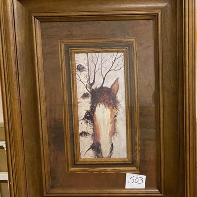 Large Horse Picture