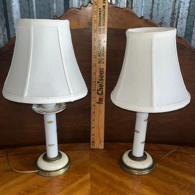 Pair of Boudoir Lamps