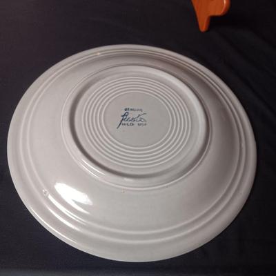 GREY AND ORANGE FIESTAWARE