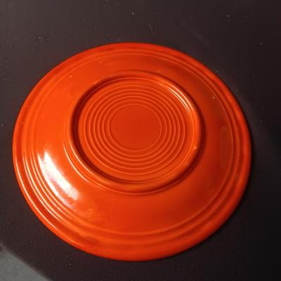 GREY AND ORANGE FIESTAWARE