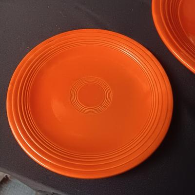 GREY AND ORANGE FIESTAWARE