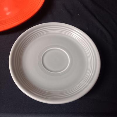 GREY AND ORANGE FIESTAWARE