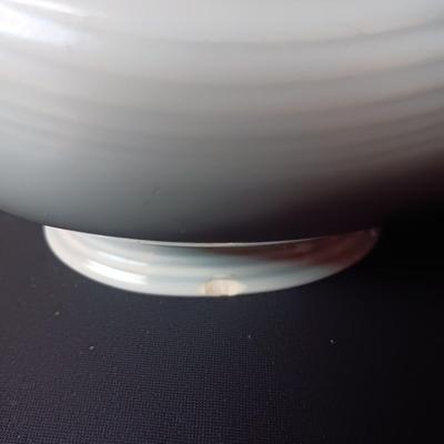 GREEN RELISH DISH AND GRAVY BOAT FIESTAWARE