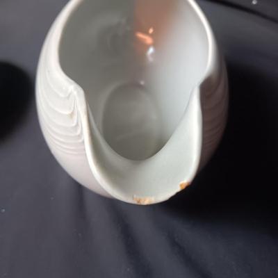 GREEN RELISH DISH AND GRAVY BOAT FIESTAWARE